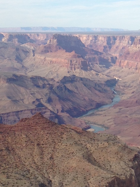 Colorado River view from the Watchtower