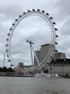 The London Eye from the Westminster Pier